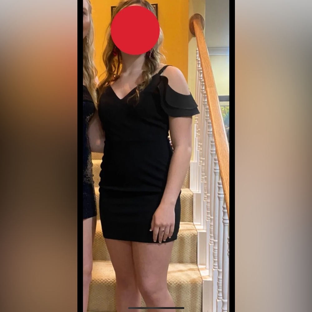 Black homecoming dress